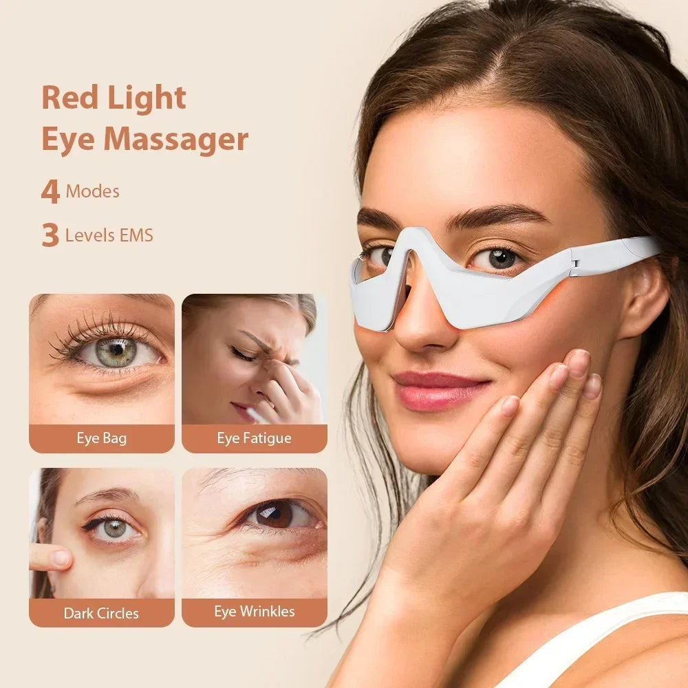 Red Light Micro-current EMS Eye Massager