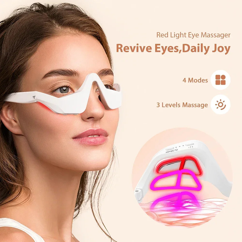 Red Light Micro-current EMS Eye Massager