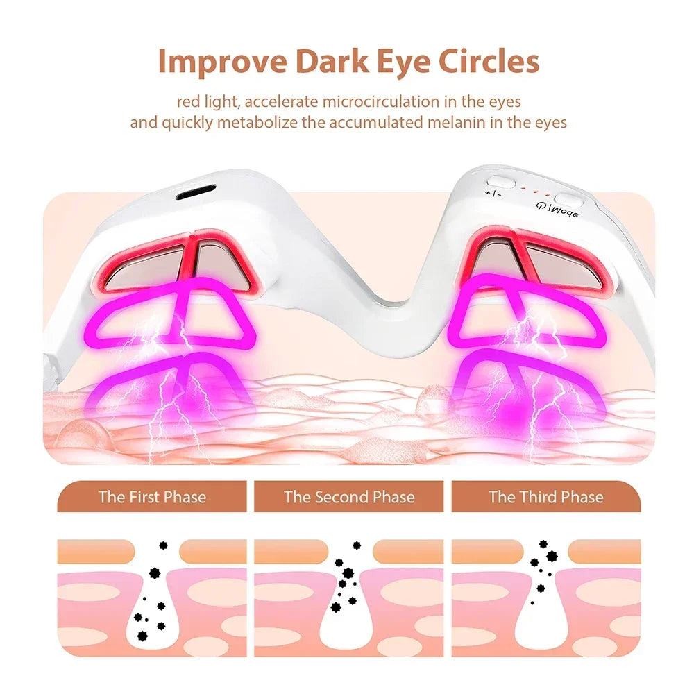 Red Light Micro-current EMS Eye Massager